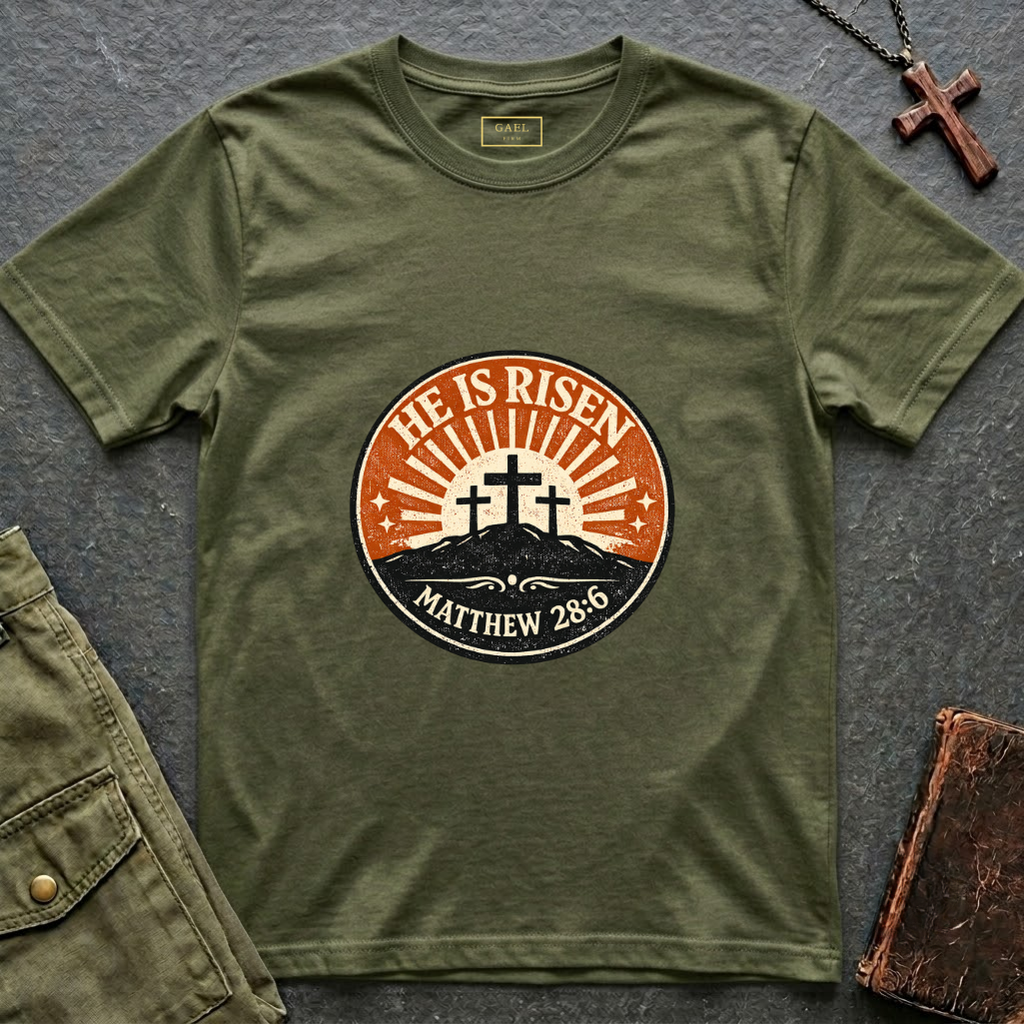 He is risen T-shirt
