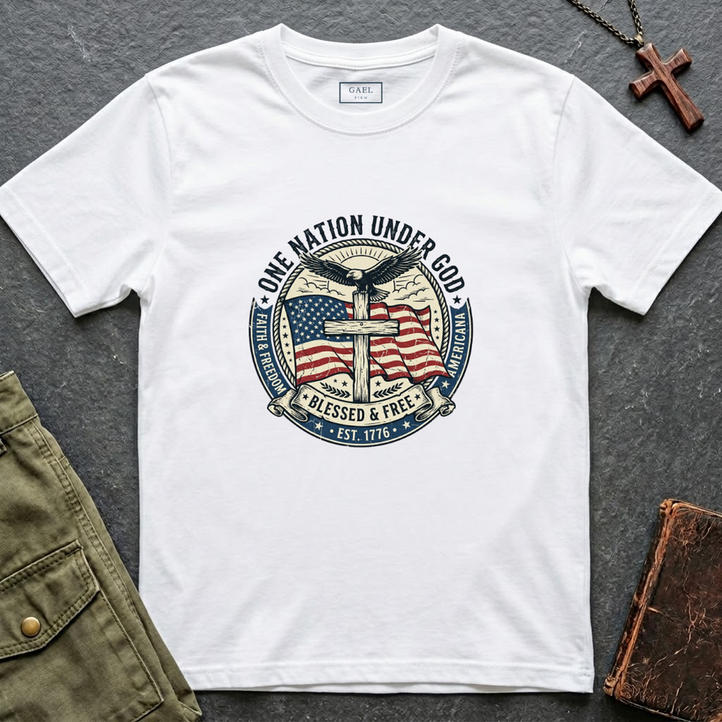 One nation under God T-shirt