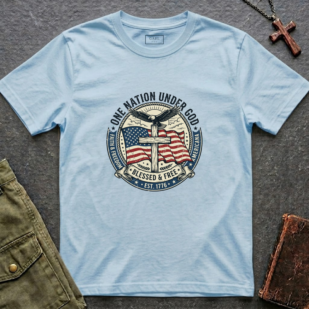 One nation under God T-shirt