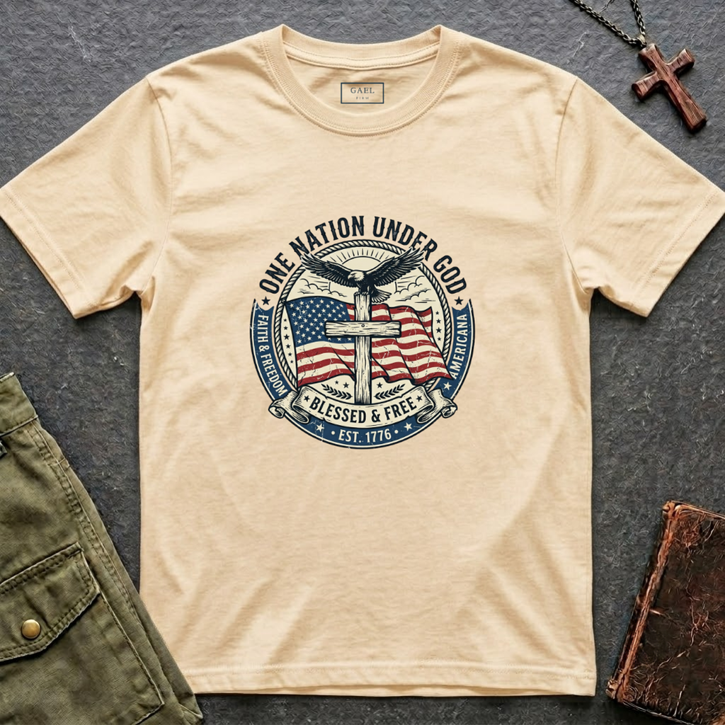 One nation under God T-shirt
