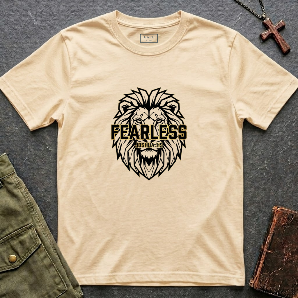 Fearless lion T-shirt