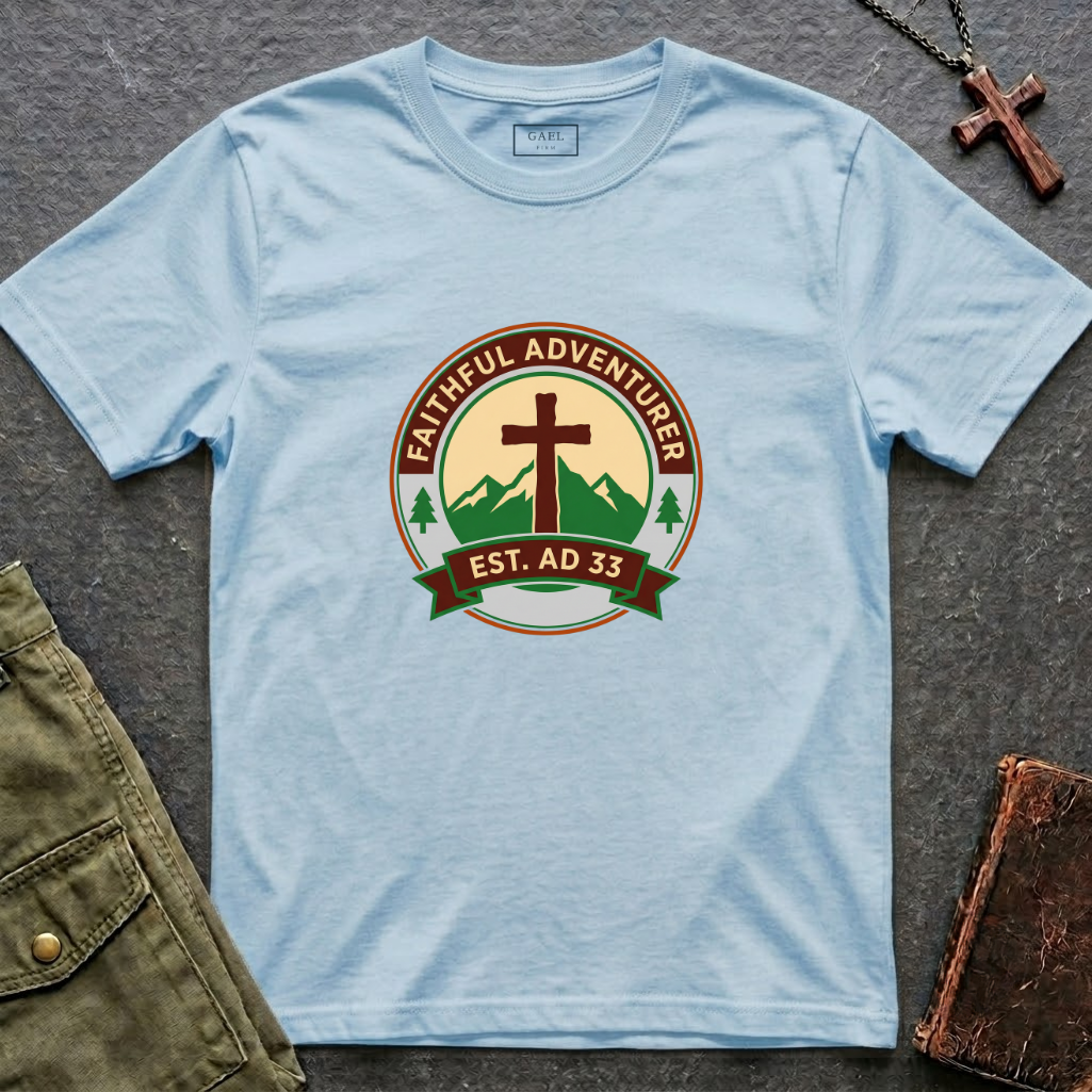 faithful adventurer T-shirt