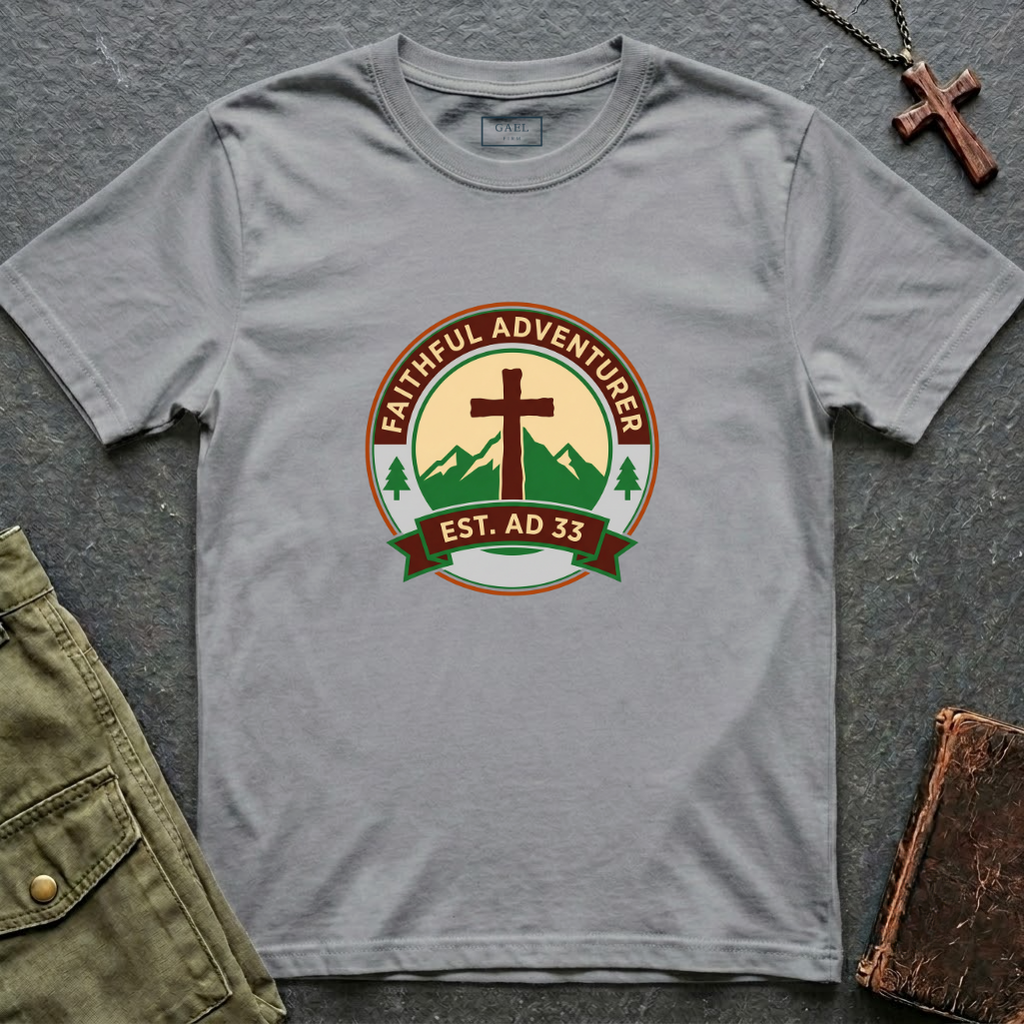 faithful adventurer T-shirt