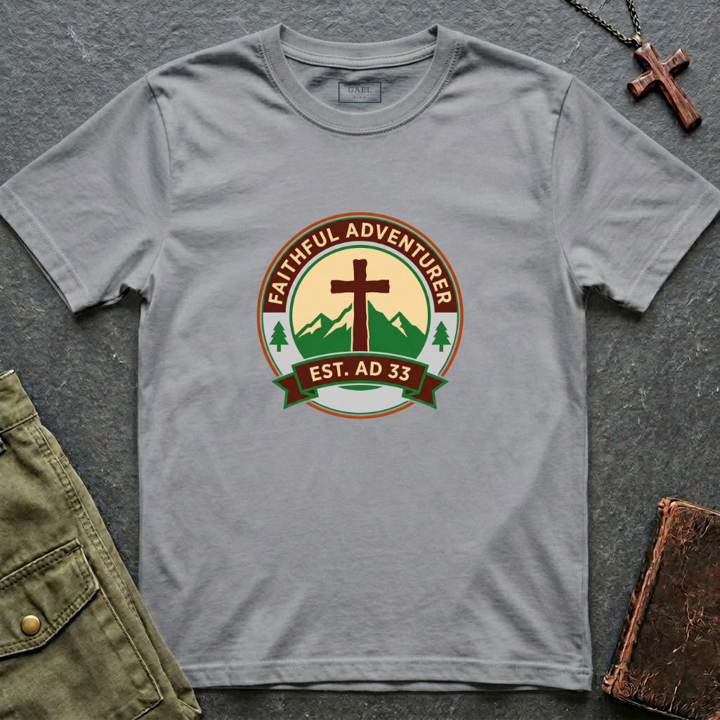 faithful adventurer T-shirt