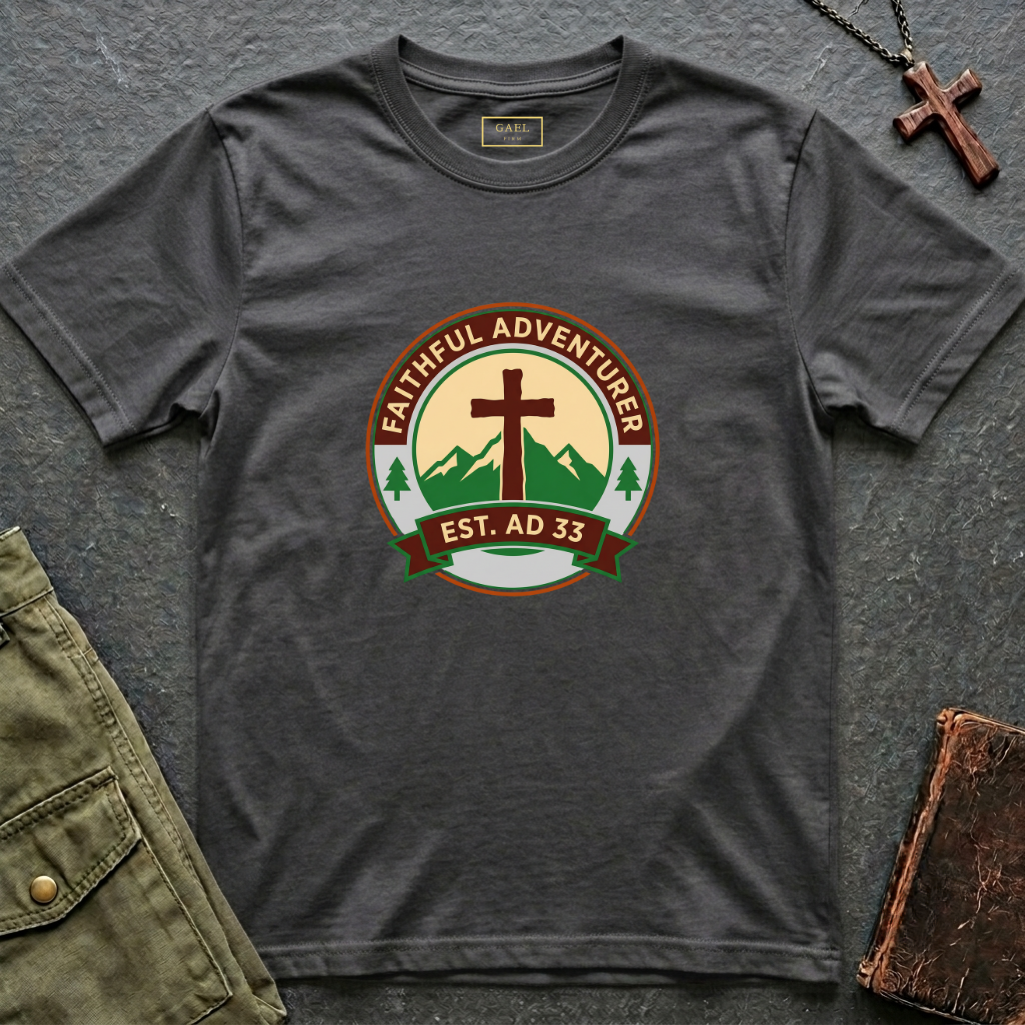 faithful adventurer T-shirt