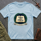 Alpha and omega - Berean scholars club T-shirt