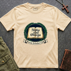 Alpha and omega - Berean scholars club T-shirt