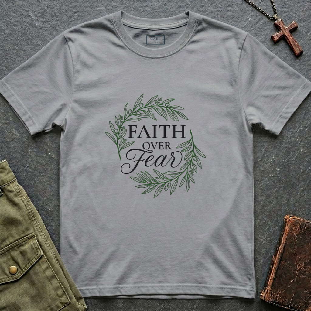 Faith over fear design T-shirt