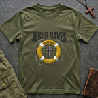 Jesus saves rescue & redeem T-shirt