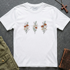Three crosses - roses T-shirt