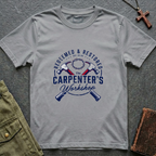 Redeemed & restored - the carpenter's workshop T-shirt
