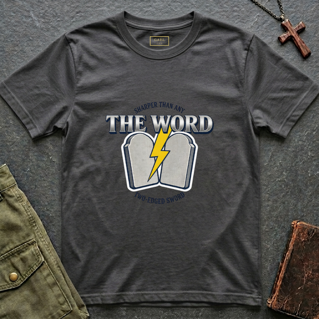 The word, sharper than any two-edged sword T-shirt