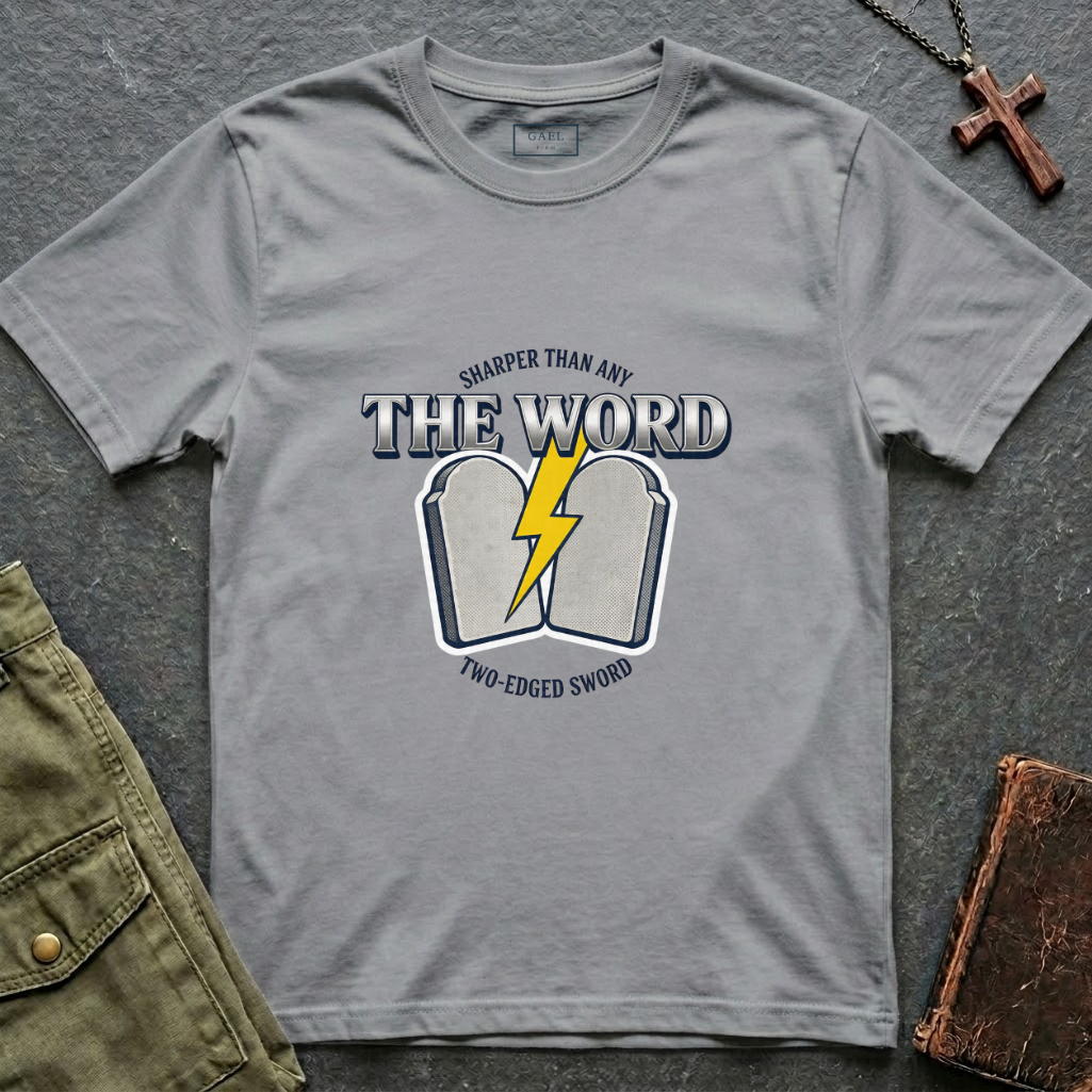 The word, sharper than any two-edged sword T-shirt