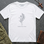 Faith over fear - Cross T-shirt