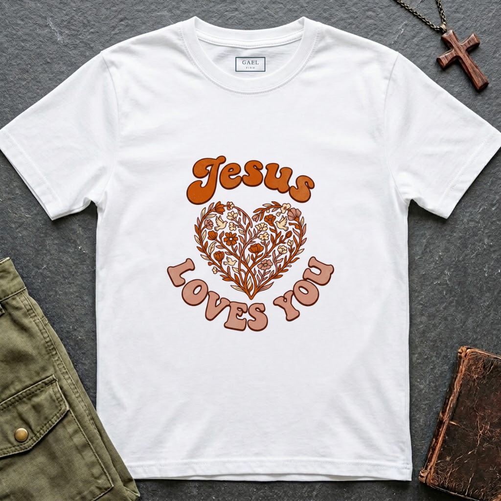 Jesus loves you T-shirt