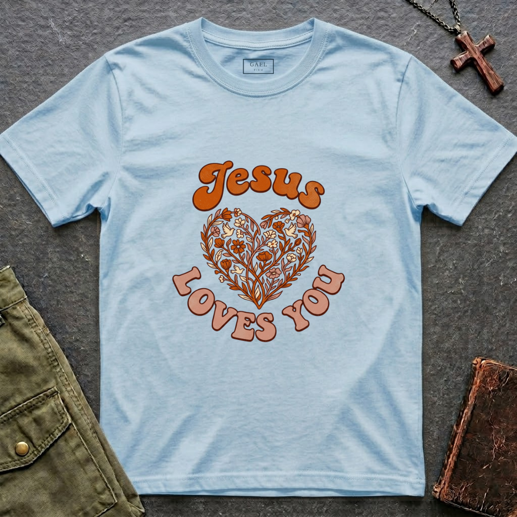 Jesus loves you T-shirt