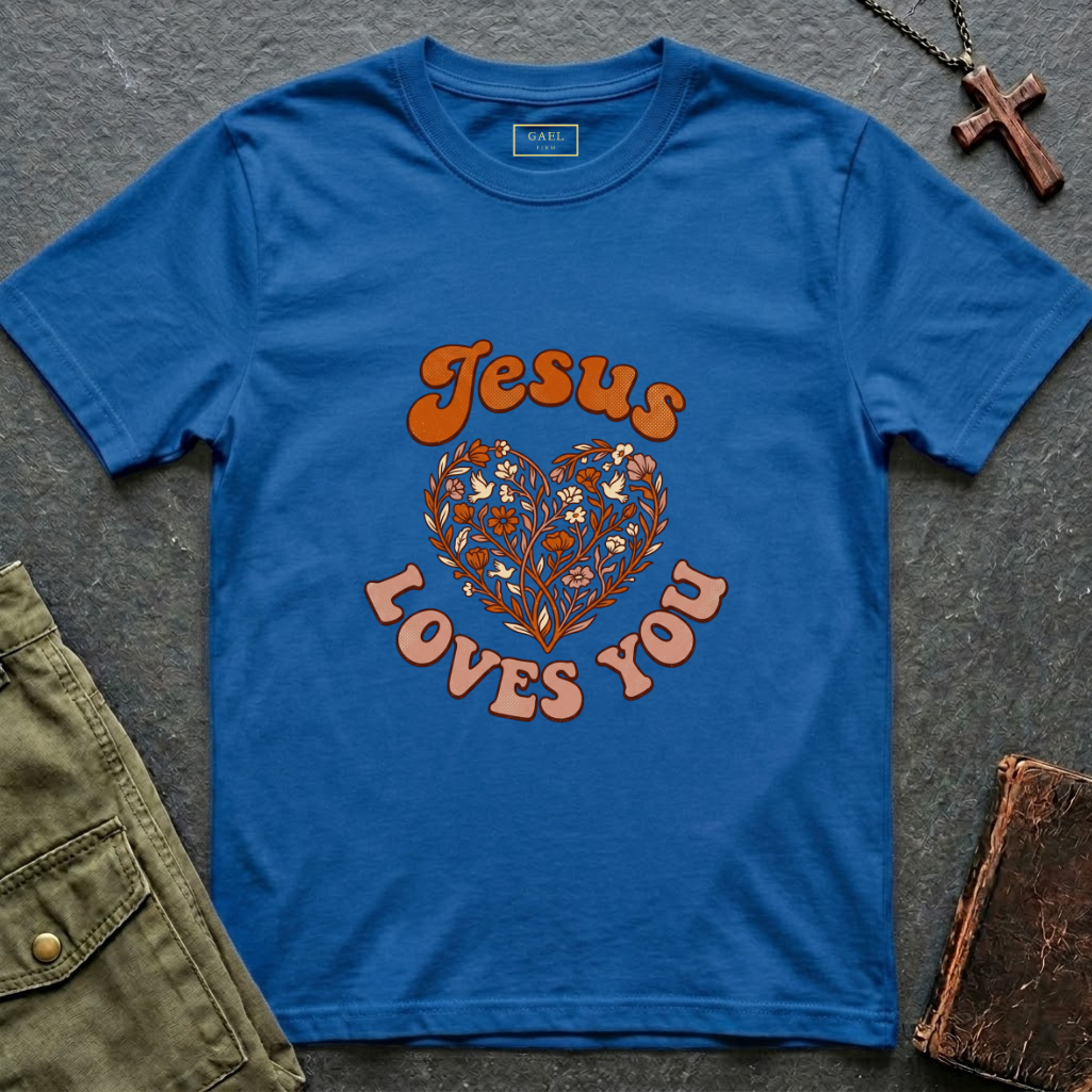 Jesus loves you T-shirt