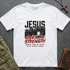 Jesus gives me strength - World tour of faith T-shirt