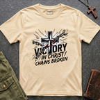 Victory in Christ - Chains broken T-shirt