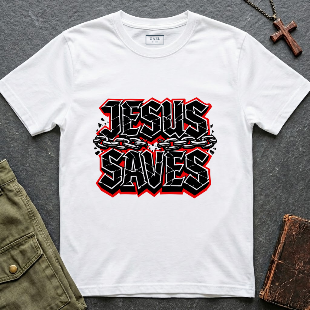 Jesus saves T-shirt