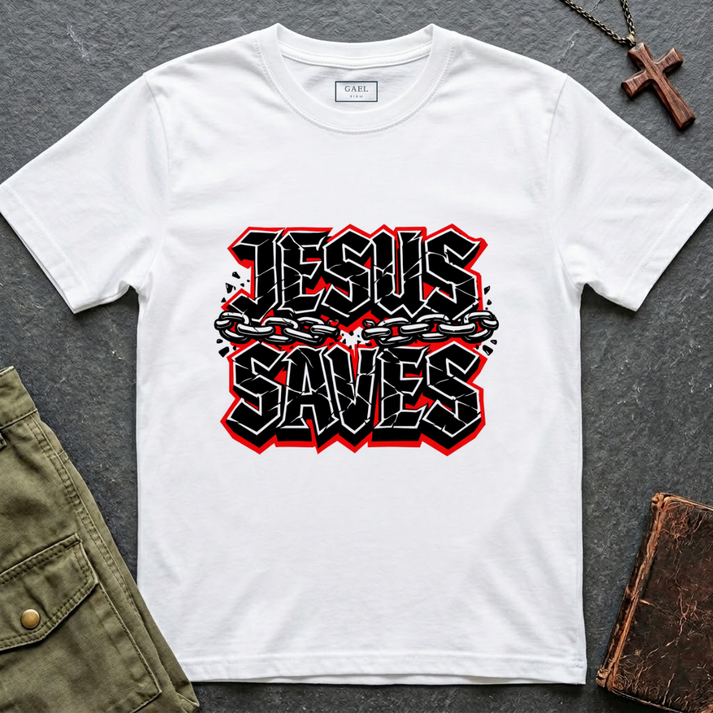 Jesus saves T-shirt