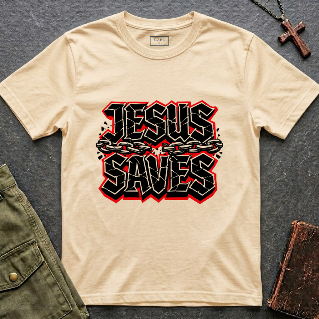 Jesus saves T-shirt