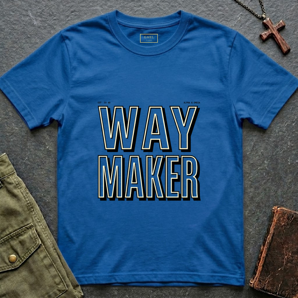 Way maker - text design T-shirt