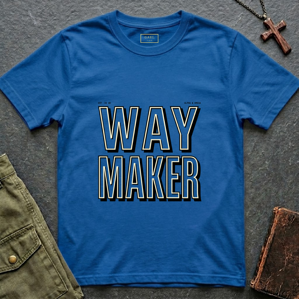 Way maker - text design T-shirt