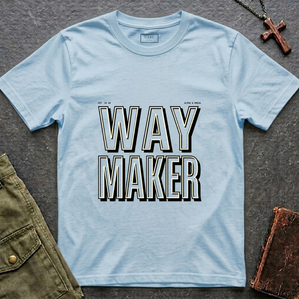 Way maker - text design T-shirt