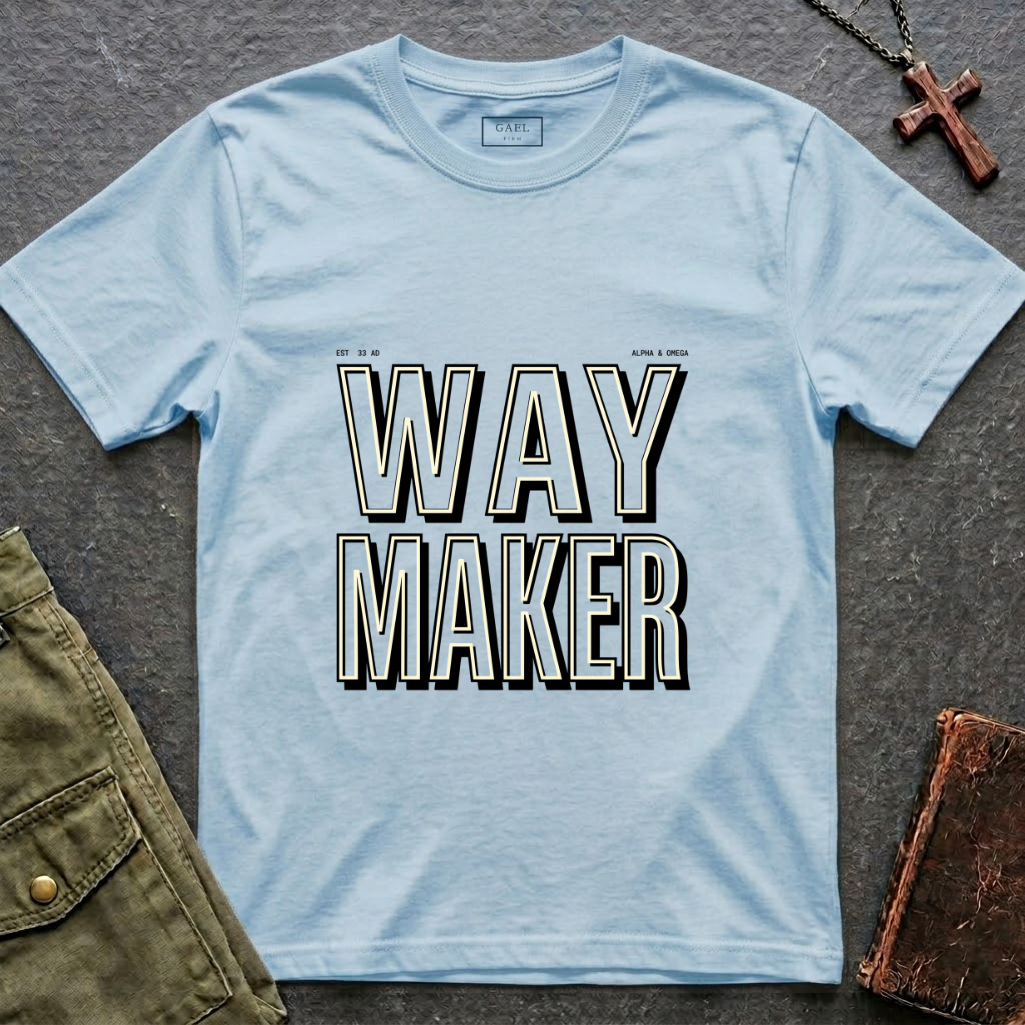 Way maker - text design T-shirt