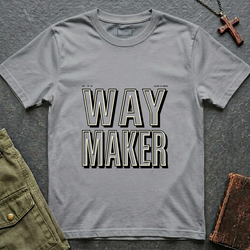 Way maker - text design T-shirt