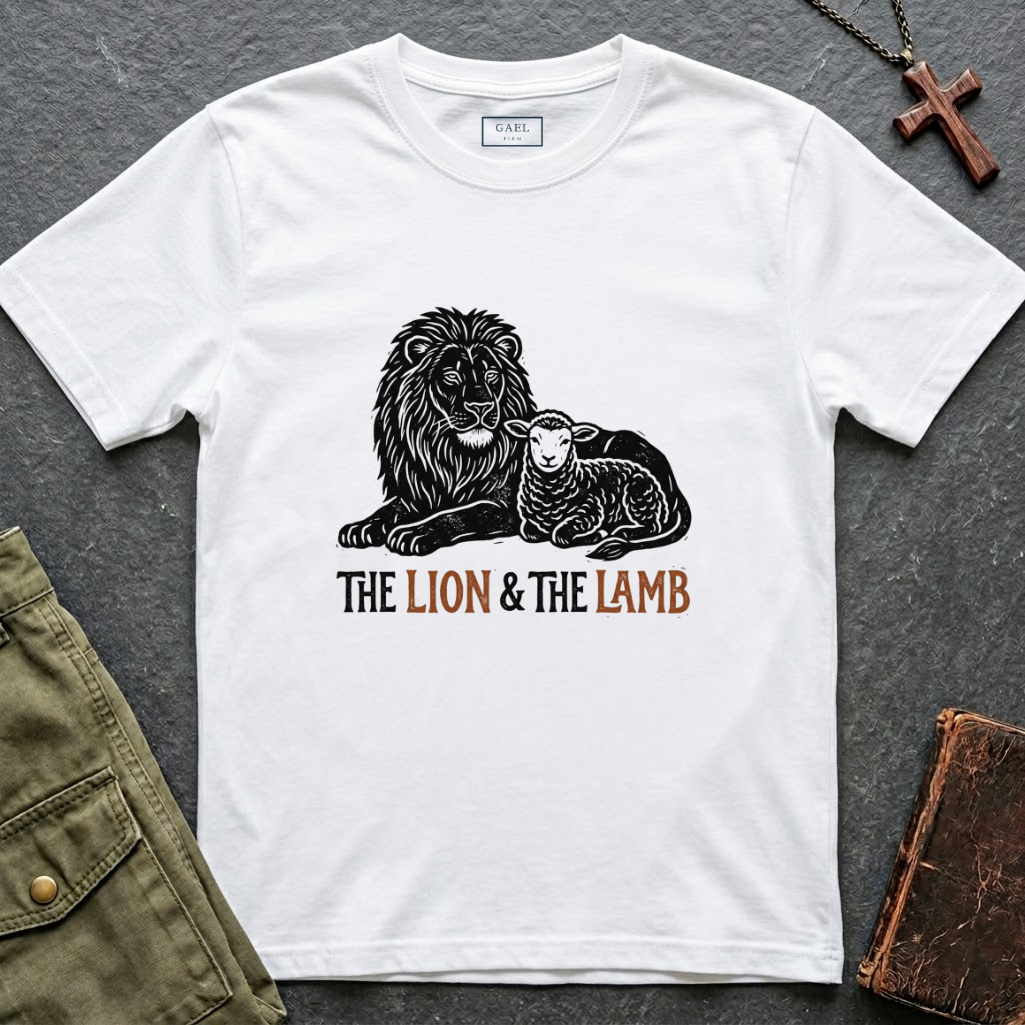 The lion & the lamb T-shirt
