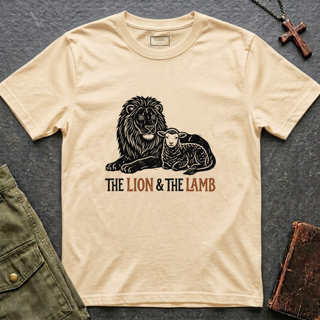 The lion & the lamb T-shirt