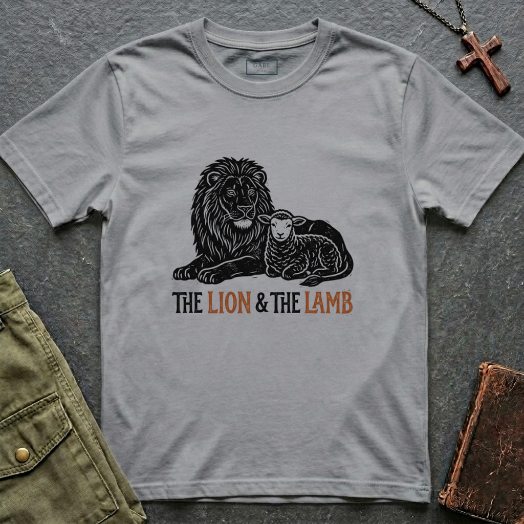 The lion & the lamb T-shirt