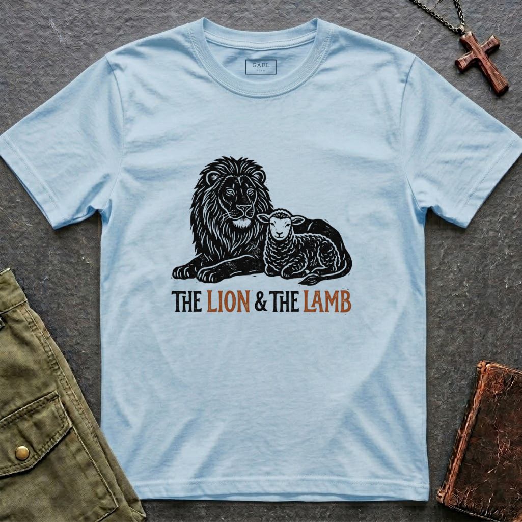 The lion & the lamb T-shirt