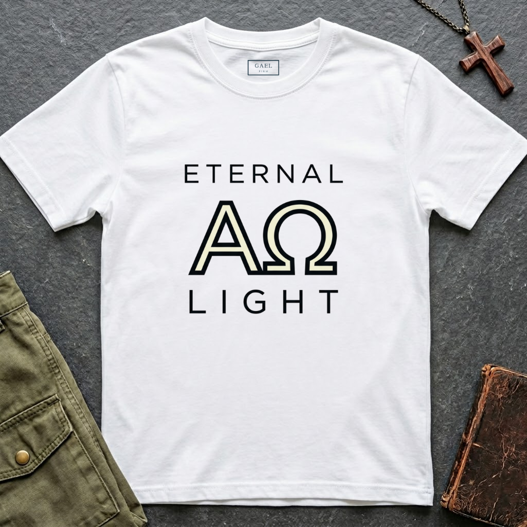 Eternal light - Text design T-shirt