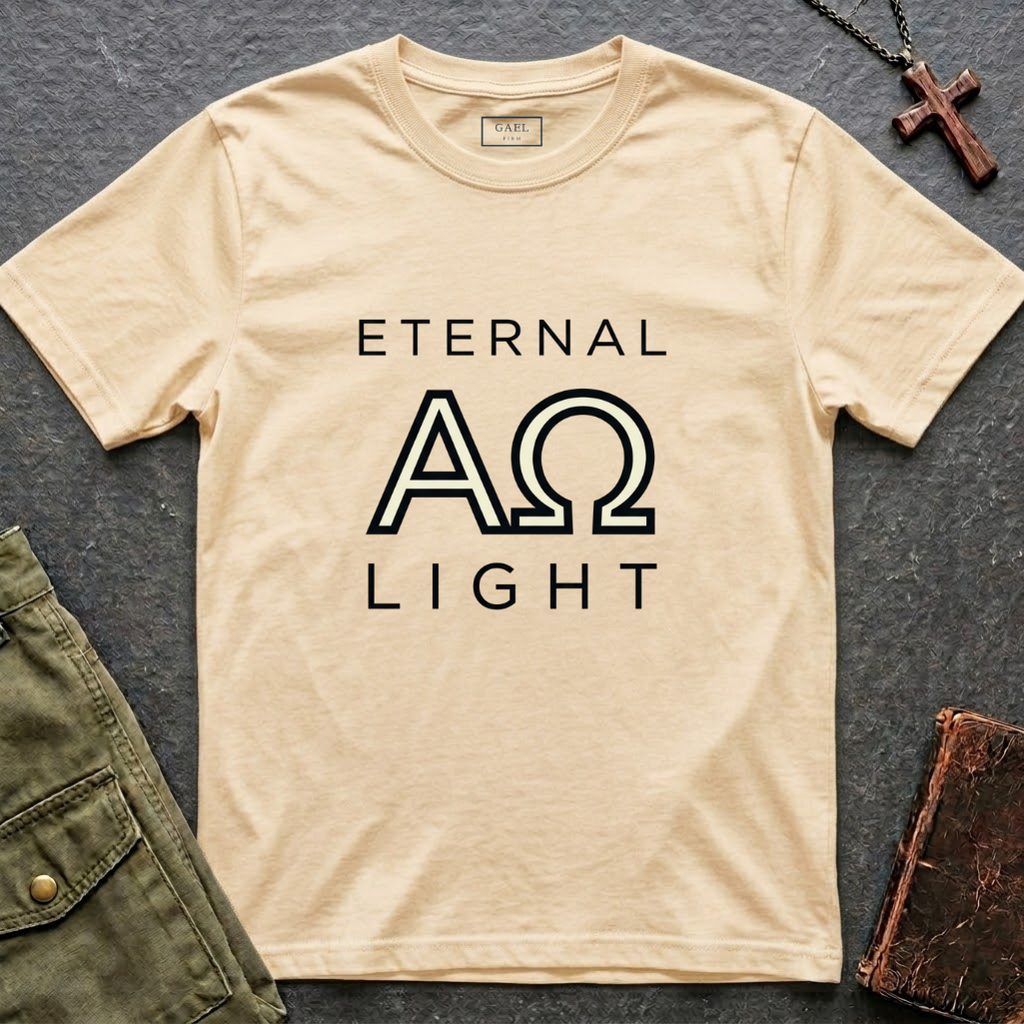 Eternal light - Text design T-shirt