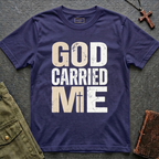 GOD CARRIED ME T-shirt
