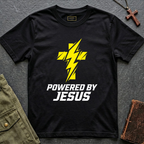 POWERED BY JESUS T-shirt