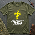 POWERED BY JESUS T-shirt