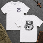 FEAR NO EVIL BACKPRINT T-shirt