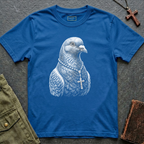 Rosary Dove Graphic Tee T-shirt