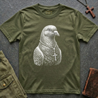 Rosary Dove Graphic Tee T-shirt