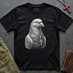 Rosary Dove Graphic Tee T-shirt