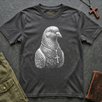 Rosary Dove Graphic Tee T-shirt