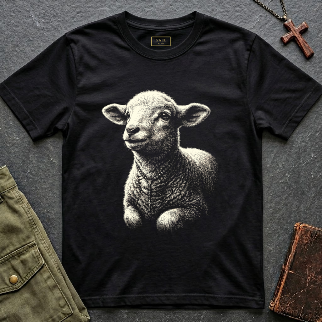 Lamb of God Rosary T-shirt