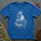 Faith rooster Rosary Graphic T-shirt