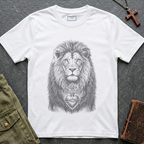 Lion of Judah - Sacred Heart of Jesus T-shirt