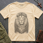 Lion of Judah - Sacred Heart of Jesus T-shirt