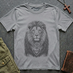 Lion of Judah - Sacred Heart of Jesus T-shirt